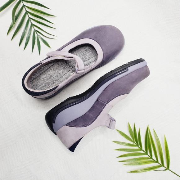 Dansko Shoes - Dansko Suede Sport Mary Jane Purple